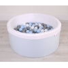 Pallomeri + pallot 200kpl Sininen