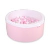 Pallomeri + pallot 200kpl Vaaleanpunainen
