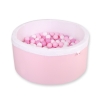 Pallomeri + pallot 200kpl Vaaleanpunainen