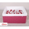 Pallomeri + pallot 200kpl Viininpunaiset