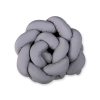 Pinnasängyn reunapehmuste - Knot 180cm Antrasiitti
