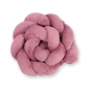 Pinnasängyn reunapehmuste Mikny - Knot 180cm Pastellinvaaleanpunainen