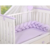 Pinnasängyn reunapehmuste - Knot 180cm Violetti