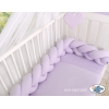 Pinnasängyn reunapehmuste - Knot 180cm Violetti