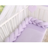 Pinnasängyn reunapehmuste - Knot 180cm Violetti