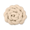 Pinnasängyn reunapehmuste - Knot XXL Beige