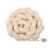 Pinnasängyn reunapehmuste - Knot XXL Beige