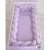 Pinnasängyn reunapehmuste - Knot XXL Violetti