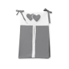 Säilytyspussi vaipoille - Hanging Hearts  Antrasiitti