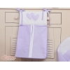 Säilytyspussi vaipoille - Hanging Hearts  Violetti