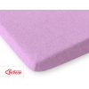 Vauvan frotee-lakana pinnasänkyyn 140x70cm Violetti