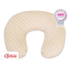 Vauvan imetystyyny - Hanging Hearts Beige Valkoisilla Pilkuilla