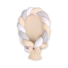 Vauvan pesä letti+ reunapehmuste Harmaa Beige