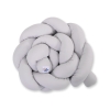 Vauvan sängyn reunapehmuste - Knot 180cm Harmaa