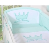 Vauvan sängyn reunapehmuste  - Little Prince/Princess Minttu