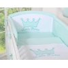 Vauvan sängyn reunapehmuste  - Little Prince/Princess Minttu