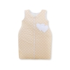 Vauvan unipussi - Hanging Hearts Beige Valkoisilla Pilkuilla