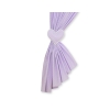 Vauvan verhot - Hanging Hearts Violetti Valkoisilla Pilkuilla