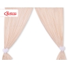 Verhot - Hanging Hearts Beige Valkoisilla Pilkuilla