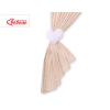 Verhot - Hanging Hearts Beige Valkoisilla Pilkuilla