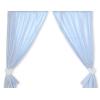Verhot vauvan huoneeseen - Hanging Hearts Sininen Ruutukuvio