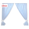 Verhot vauvan huoneeseen - Hanging Hearts Sininen Ruutukuvio