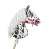 Valkoinen Harja Hobby Horse Black White A3