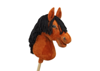 Hobby Horse Keppihevonen - Vaaleanruunikko Hevonen, Musta Harja A3