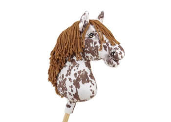 Keppihevonen - Hobby Horse A3 Brown Leopard Ruskea Harja