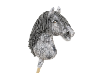 Keppihevonen - Hobby Horse A3 Dapple Gray Harmaa Harja