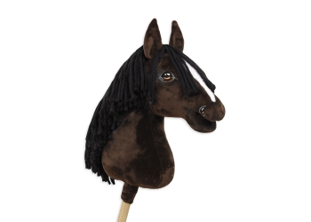 Keppihevonen - Hobby Horse dark bay horse
