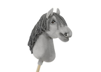 Keppihevonen - Hobby Horse A3 Harmaa Hevonen, Harmaa Harja