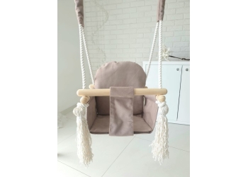 Sisäkäyttöön Sopiva Vauvan Keinulauta Beige Pupu