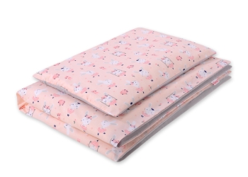 2-osainen pussilakanasetti - 100x135 Mini - Vaaleanpunainen Ballerinat
