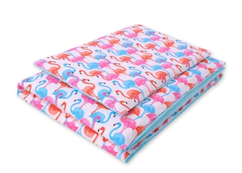 2-osainen vuodevaatesetti - 100x135 Mini - Flamingo