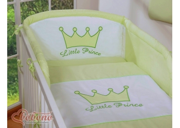 2-osainen vuodevaatesetti vauva  Little Prince/Princess Vihreä