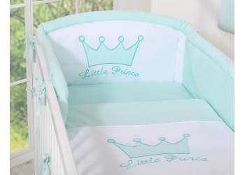 3-osainen vaunutekstiilisetti - Little Prince/Princess Minttu