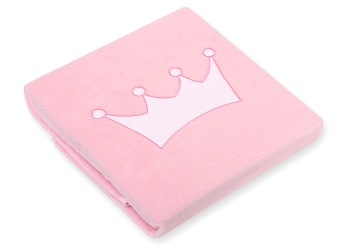 Fleece-viltti vauvalle - Little Prince/Princess Vaaleanpunainen