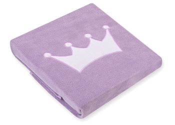 Fleece-viltti vauvalle - Little Prince/Princess Violetti