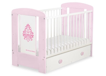 Glamour vauvan sänky 120x60cm MAXI Glamour