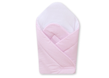 Kapalo kiinnityksellä - Hanging Hearts  Vaaleanpunainen Valkoisilla Pilkuilla