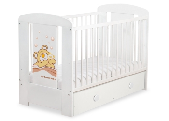 Karhu Barnaba vauvan sänky 120x60cm + Säilytyslaatikko  MAXI