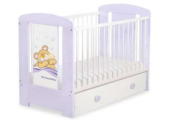 Karhu Barnaba vauvan sänky 120x60cm + Säilytyslaatikko  MAXI