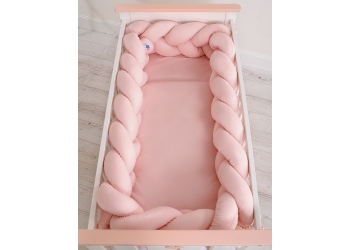 Letitetty reunapehmuste - Knot XXL Pastellinvaaleanpunainen