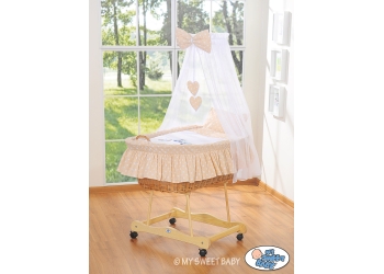 Liikuteltava kehto Beige