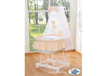 Liikuteltava kehto Beige