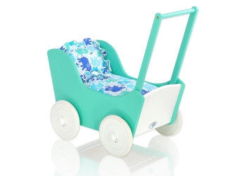 Minttu Puiset nuken vaunut (Valko-Minttu) Minttu Valkoinen