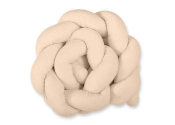 Pinnasängyn reunapehmuste - Knot 180cm Beige