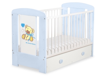 Pinnasänky 120x60cm Nalle + Säilytyslaatikko  MAXI