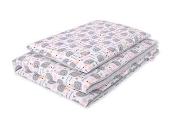 Pussilakanasetti - 100x135 Mini - Harmaa Siilet